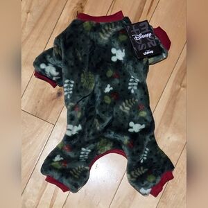 NEW Disney Mickey Mouse Holiday Dog Pajamas (S)